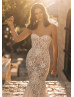 Sweetheart Neck Ivory Lace Wedding Dress With Long Train Sweetheart Neck Ivory Lace Wedding Dress With Long Train